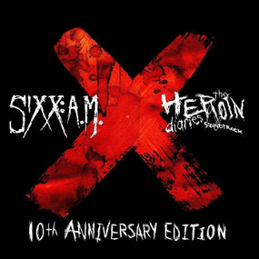 Sixx A.M. - Heroin Diaries Soundtrack (10th anniversary Deluxe version, 2LP red and black vinyl, DVD) - Vinyl - New