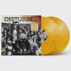 Disturbed - Ten Thousand Fists (Ltd. 20th Anniversary Ed. 2025 2LP Yellow Flame vinyl gatefold reissue) - Vinyl - New