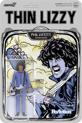 Thin Lizzy - Phil Lynott (Wave 2 - Jailbreak) 3.75 inch Super7 ReAction Figure