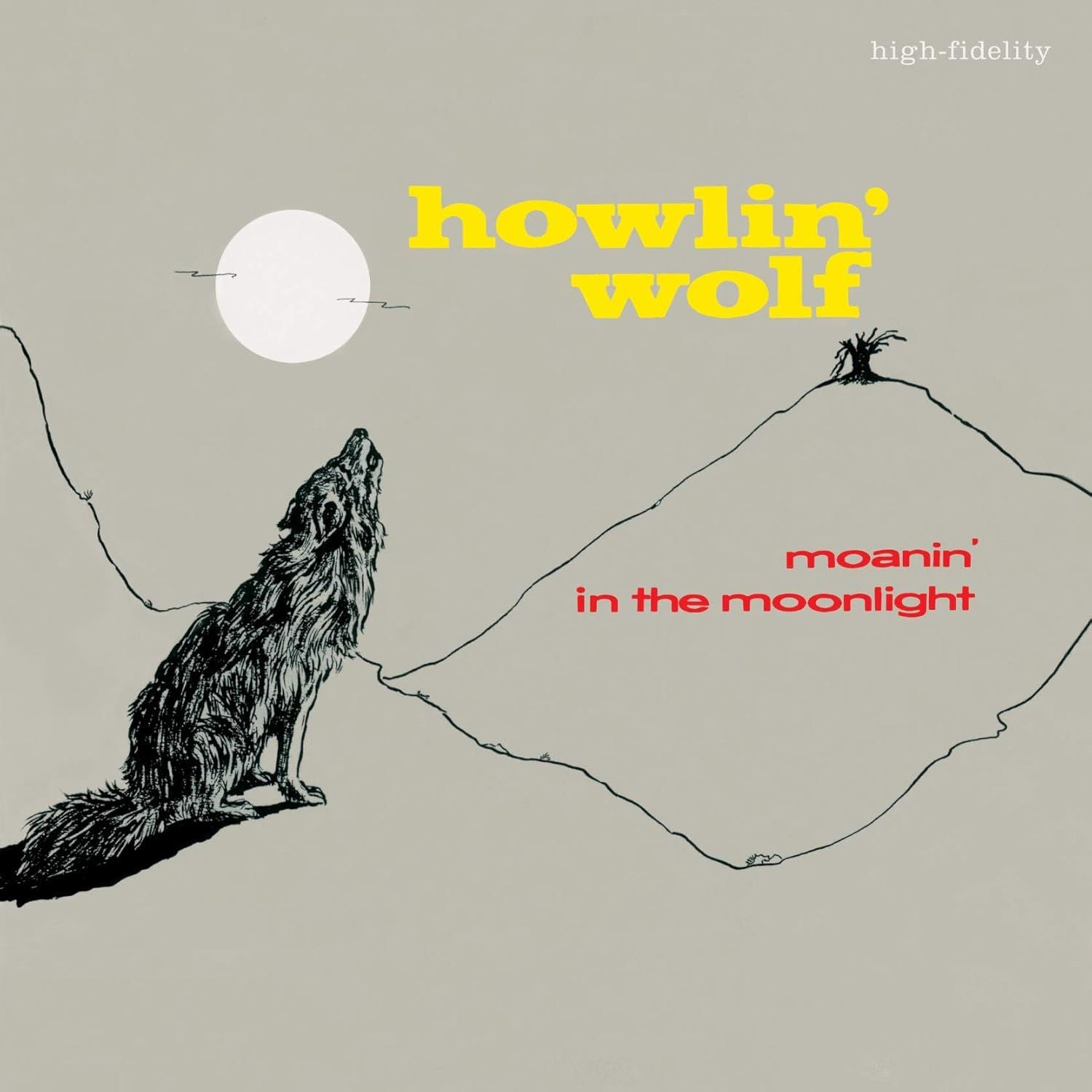 Howlin' Wolf - Moanin' In The Moonlight (Ltd. Ed. 2018 180g Red vinyl reissue) - Vinyl - New