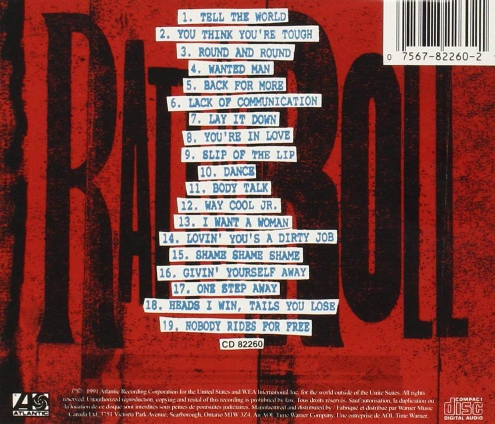 Ratt - Ratt And Roll 8191 - CD - New