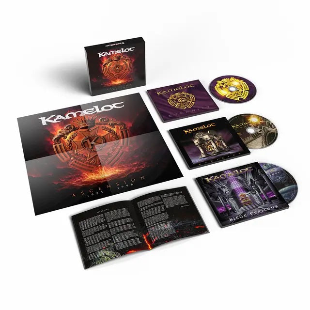 Kamelot - Ascension 1995-1998 (Eternity/Dominion/Siege Perilous) (Deluxe Ed. 3CD Box Set remastered reissue) - CD - New