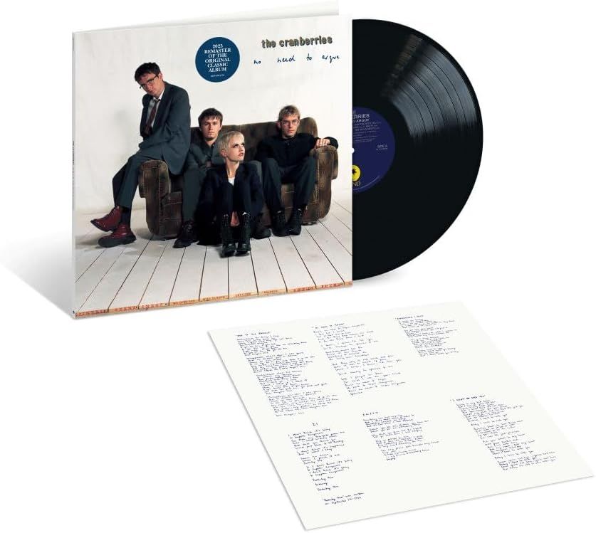 Cranberries - No Need To Argue (30th Anniversary 2025 remastered gatefold reissue) - Vinyl - New