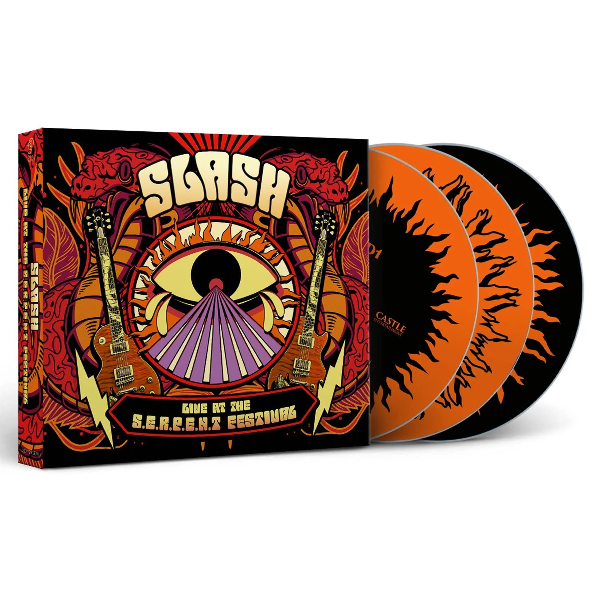 Slash - Live At The S.E.R.P.E.N.T. Festival (2CD/Blu-Ray) - CD - New - PRE-ORDER