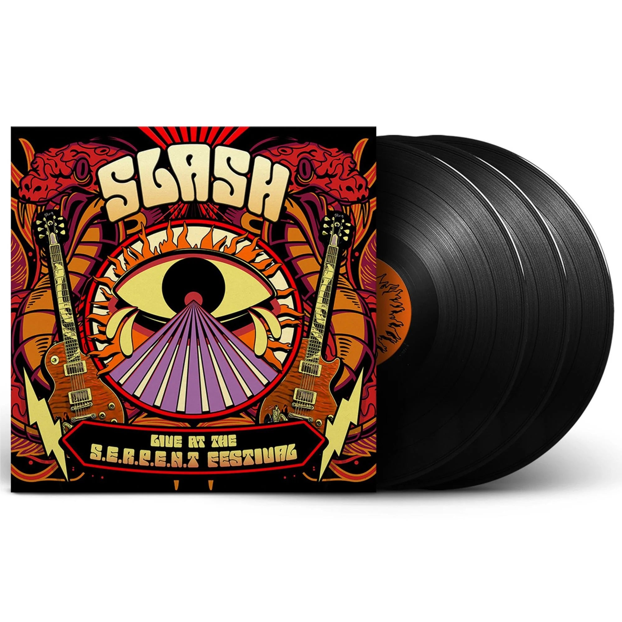 Slash - Live At The S.E.R.P.E.N.T. Festival (3LP gatefold) - Vinyl - New - PRE-ORDER