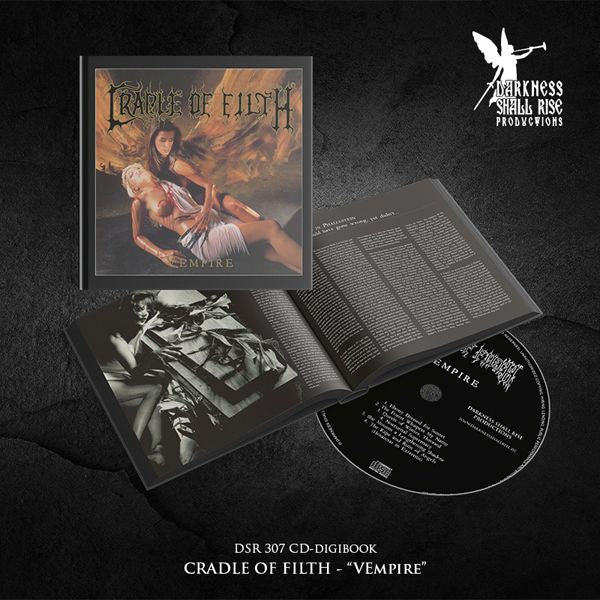 Cradle Of Filth - Vempire, Or Dark Faerytales In Phallustein (2025 remastered digibook reissue) - CD - New