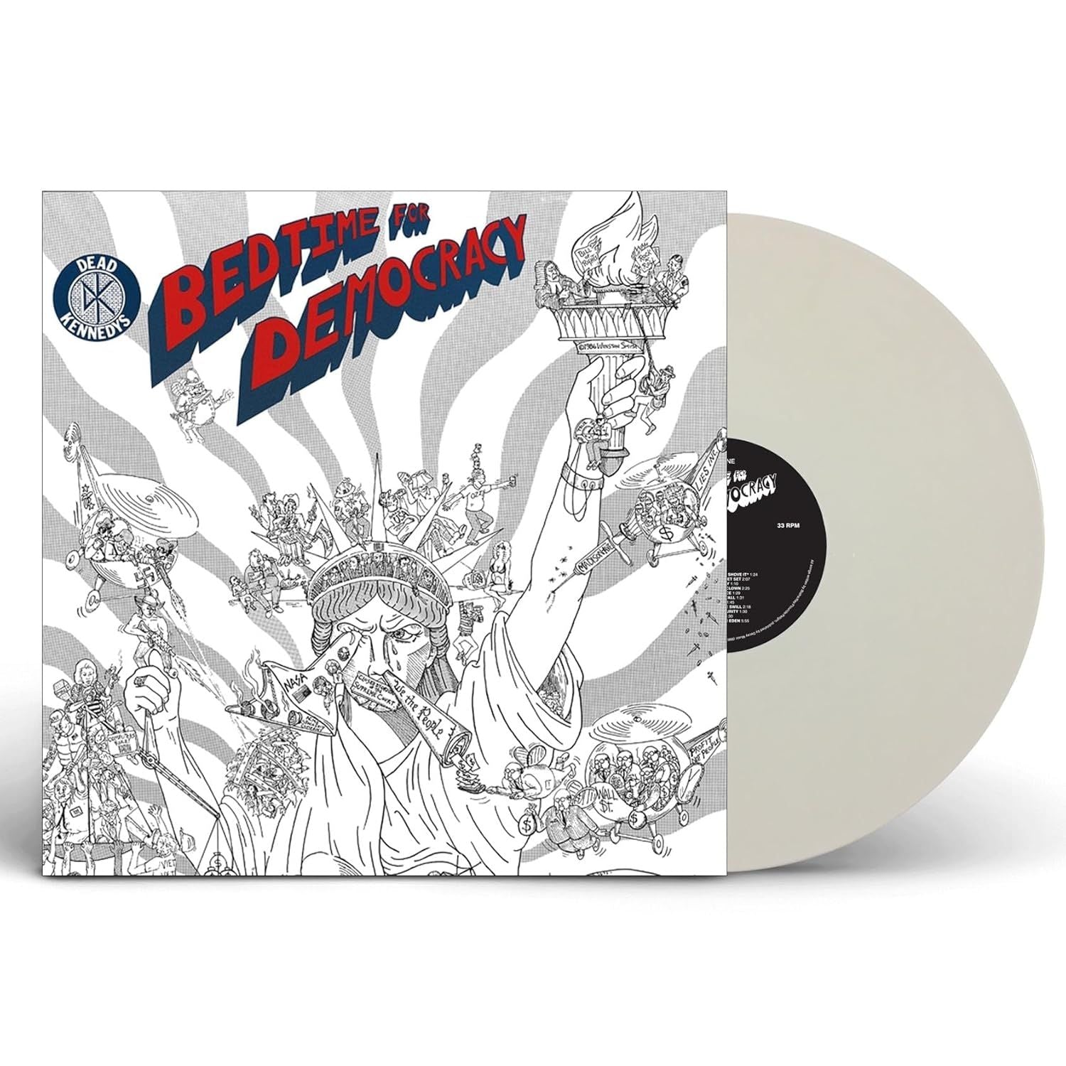 Dead Kennedys - Bedtime For Democracy (2023 White vinyl gatefold reissue) - Vinyl - New