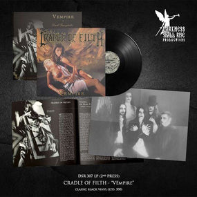 Cradle Of Filth - Vempire, Or Dark Faerytales In Phallustein (Ltd. Ed. Classic Black vinyl remastered reissue - 2nd pressing of 500 copies) - Vinyl - New