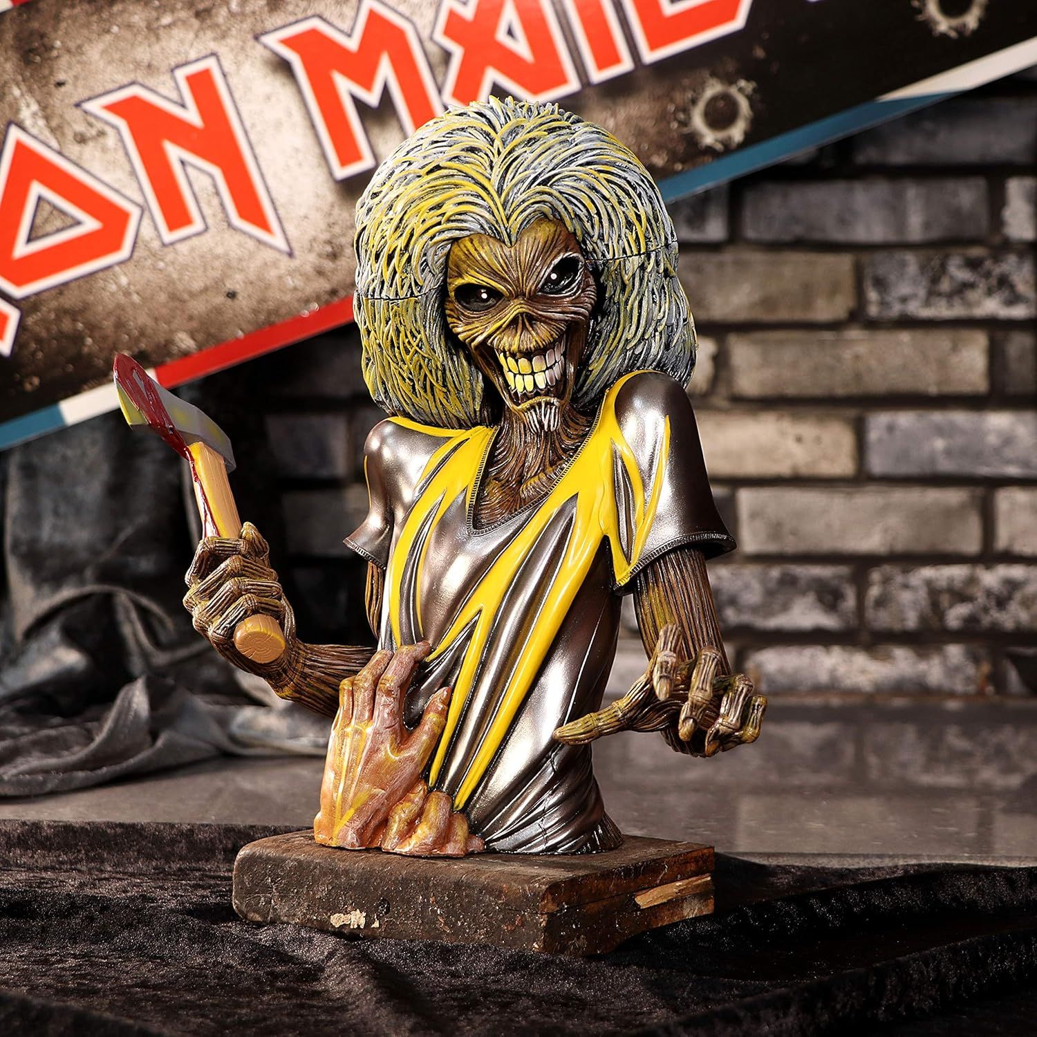Iron Maiden - Killers Collectible Large Bust Box (354mm x 218mm x 347mm)