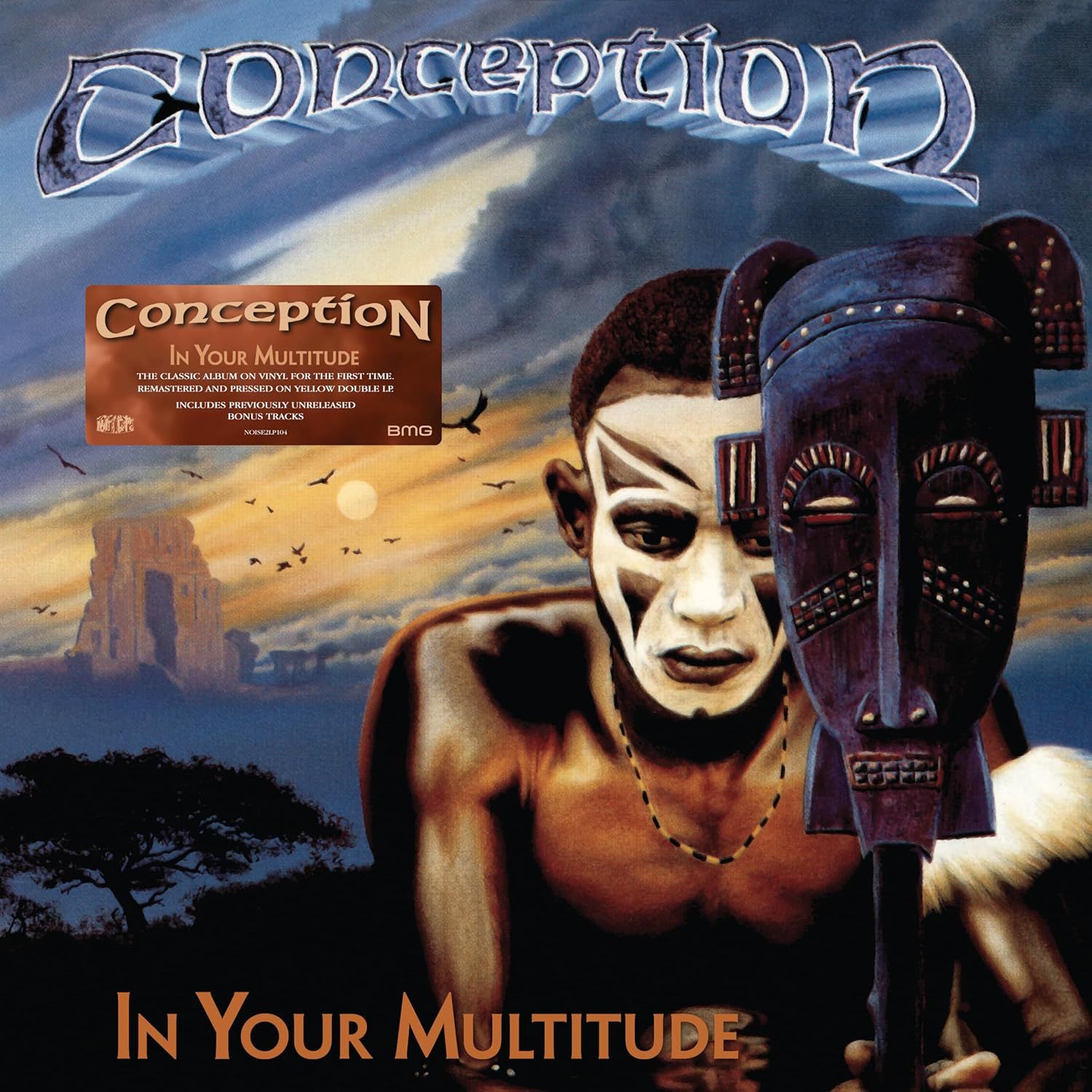 Conception - In Your Multitude (2022 2LP Yellow vinyl remastered gatefold reissue) - Vinyl - New