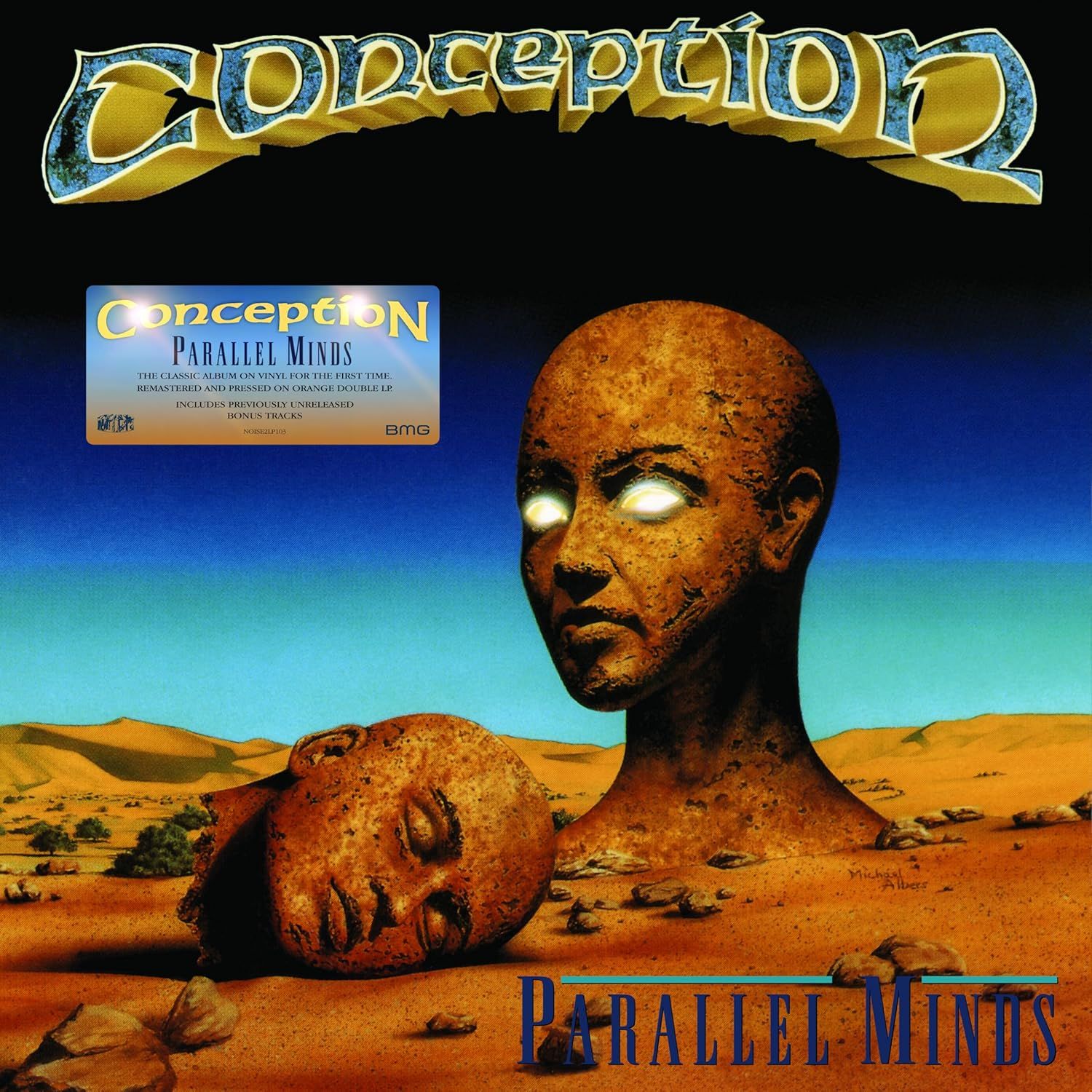 Conception - Parallel Minds (2022 2LP Orange vinyl remastered gatefold reissue) - Vinyl - New