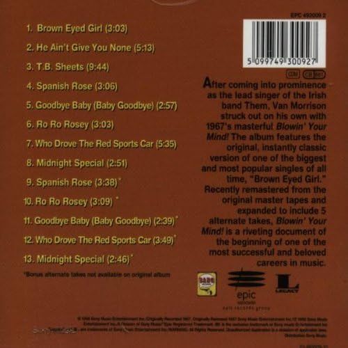 Morrison, Van - Blowin' Your Mind! (1998 remastered reissue with 5 bonus tracks) - CD - New