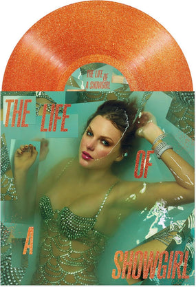 Swift, Taylor - Life Of A Showgirl, The (Portofino Orange Glitter vinyl) - Vinyl - New