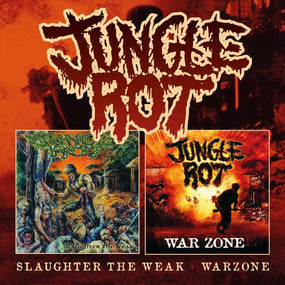 Jungle Rot - Slaughter The Weak/War Zone (2021 2CD reissue) - CD - New