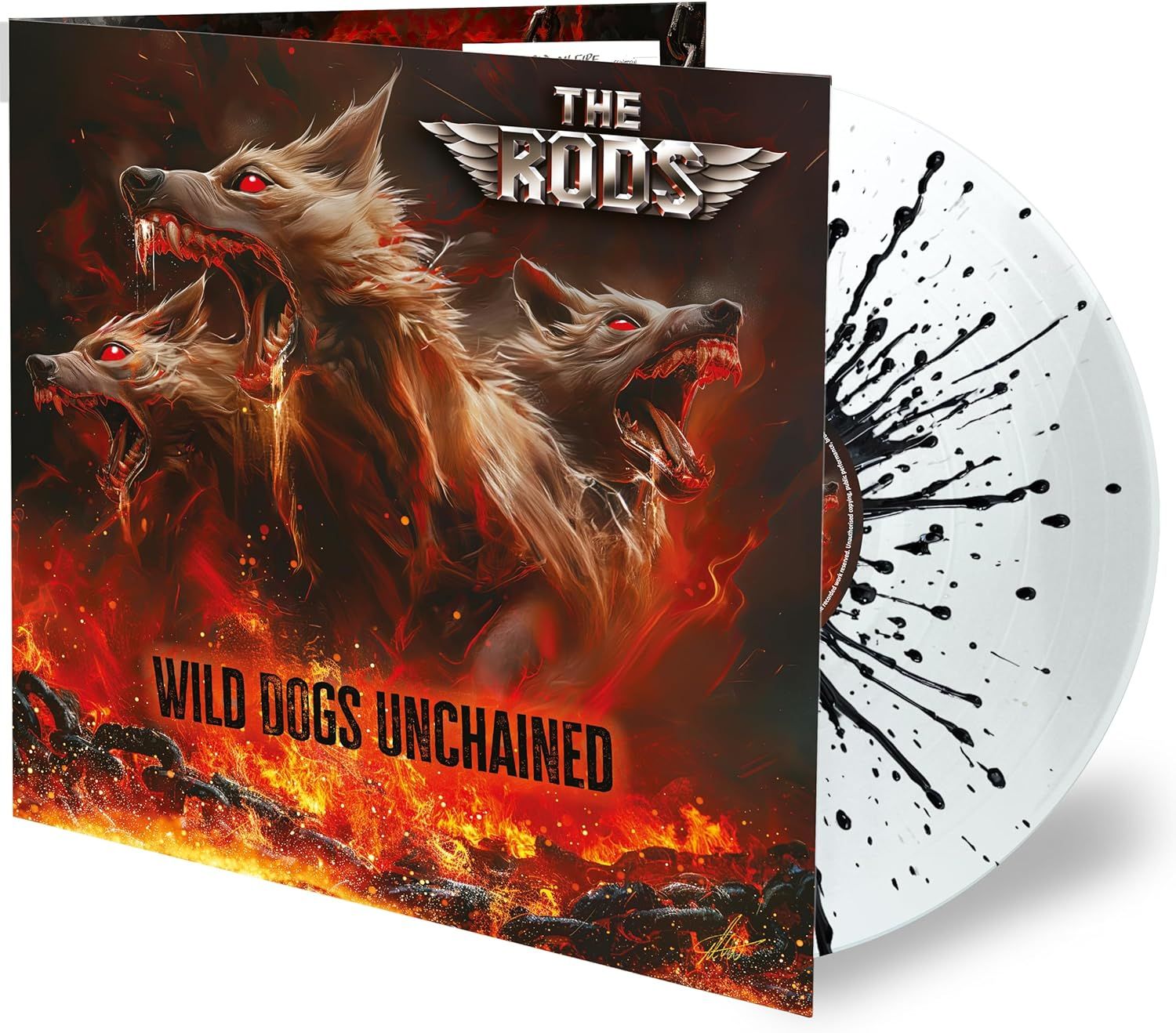 Rods - Wild Dogs Unchained (Ltd. Ed. Clear vinyl gatefold - 250 copies) - Vinyl - New