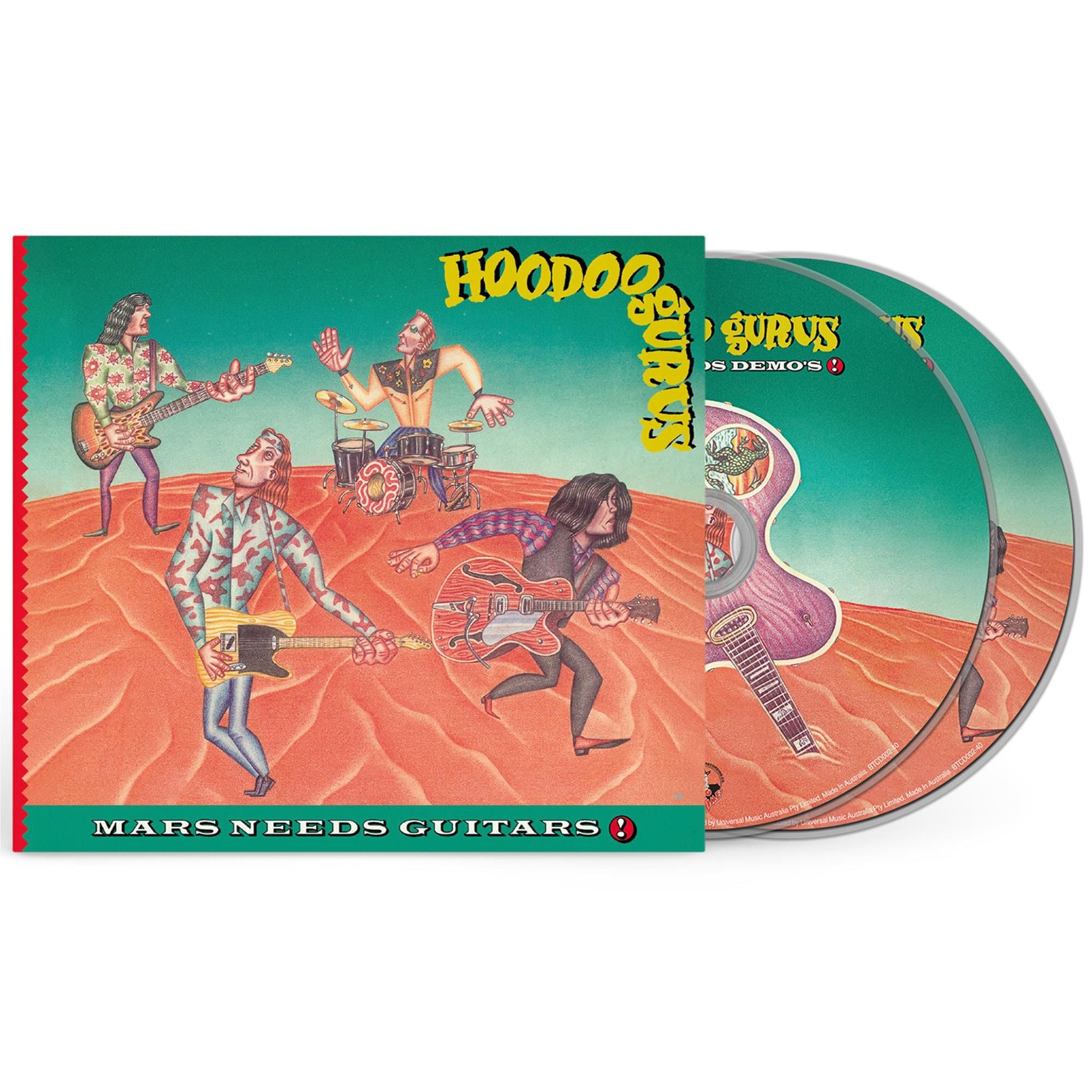 Hoodoo Gurus - Mars Needs Guitars! (Ltd. 40th Anniversary Ed. 2CD digipak reissue) - CD - New