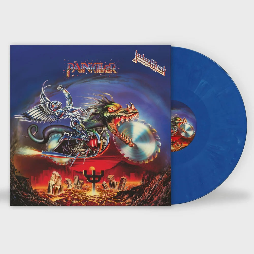 Judas Priest - Painkiller (Ltd. 35th Anniversary Ed. 2025 Blue Marble vinyl remastered reissue) - Vinyl - New