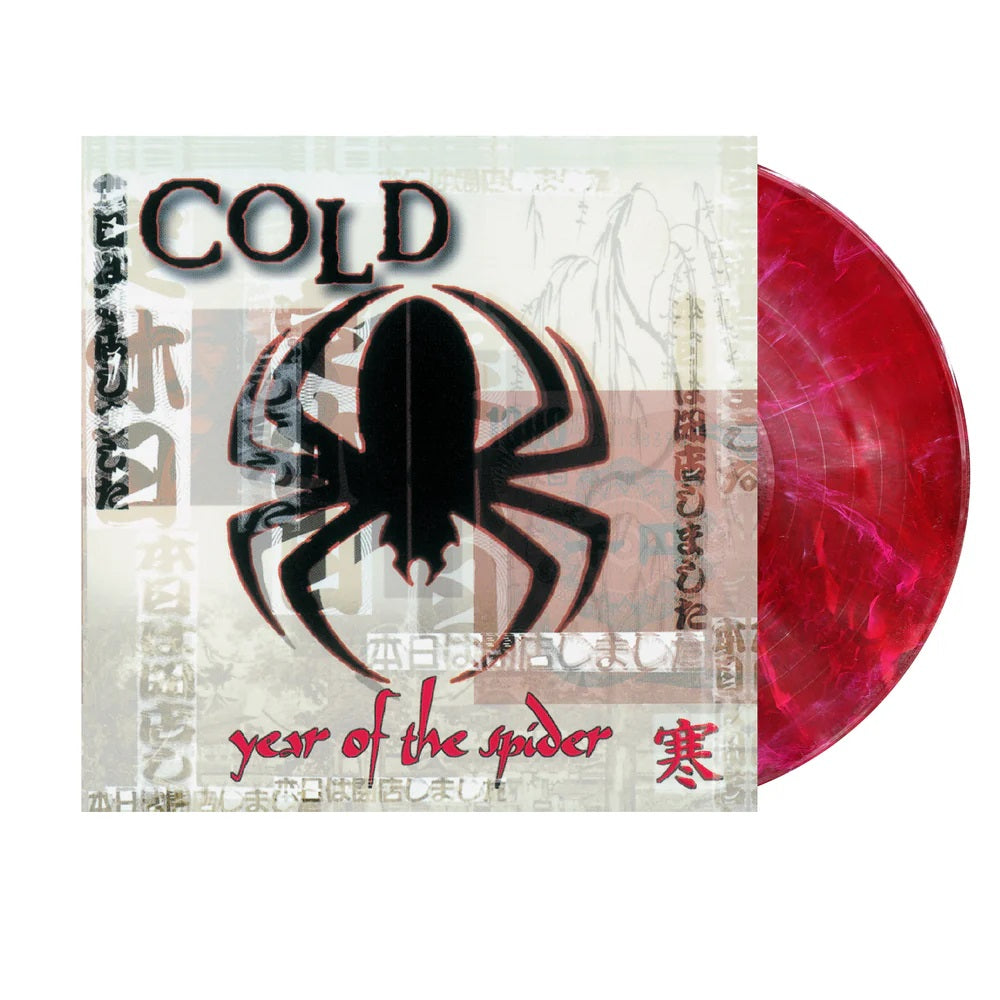 Cold - Year Of The Spider (2025 Red with White Spider Web Swirl vinyl remastered gatefold reissue) - Vinyl - New