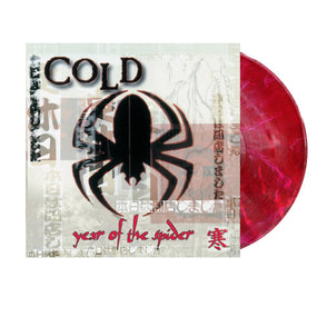 Cold - Year Of The Spider (2025 Red with White Spider Web Swirl vinyl remastered gatefold reissue) - Vinyl - New