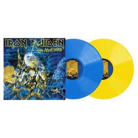 Iron Maiden - Live After Death (Ltd. Ed. 2025 2LP Yellow/Blue vinyl reissue) - Vinyl - New - PRE-ORDER
