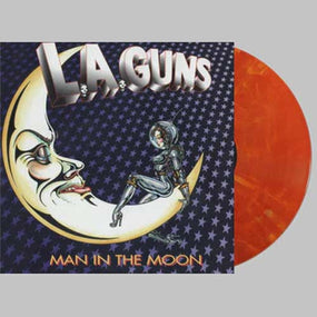 L.A. Guns - Man In The Moon (Ltd. Ed. 2025 Anniversary Ed. Eruption Red vinyl reissue) - Vinyl - New