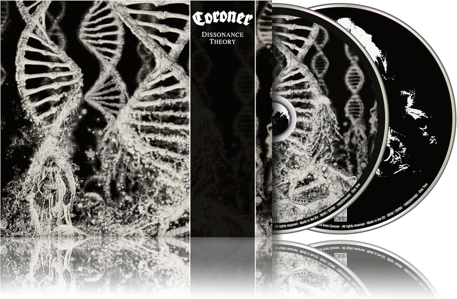 Coroner - Dissonance Theory (Ltd. Ed. 2CD mediabook) - CD - New