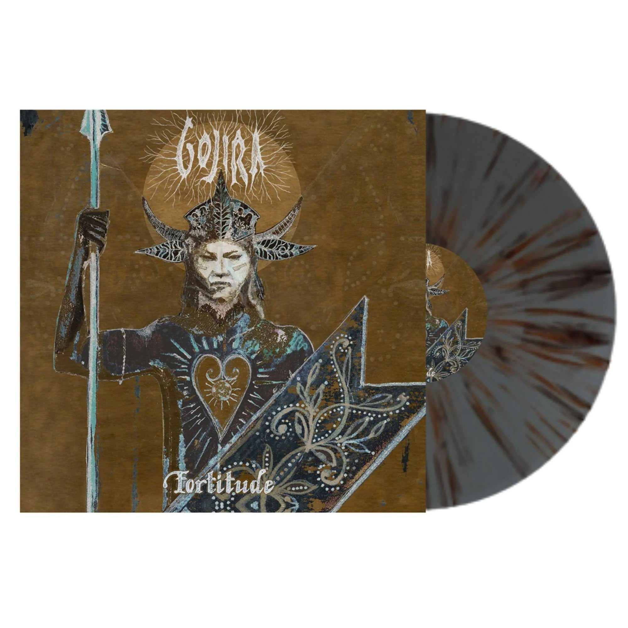 Gojira - Fortitude (Ltd. Ed. 2025 Brown & Grey Splatter vinyl reissue) - Vinyl - New