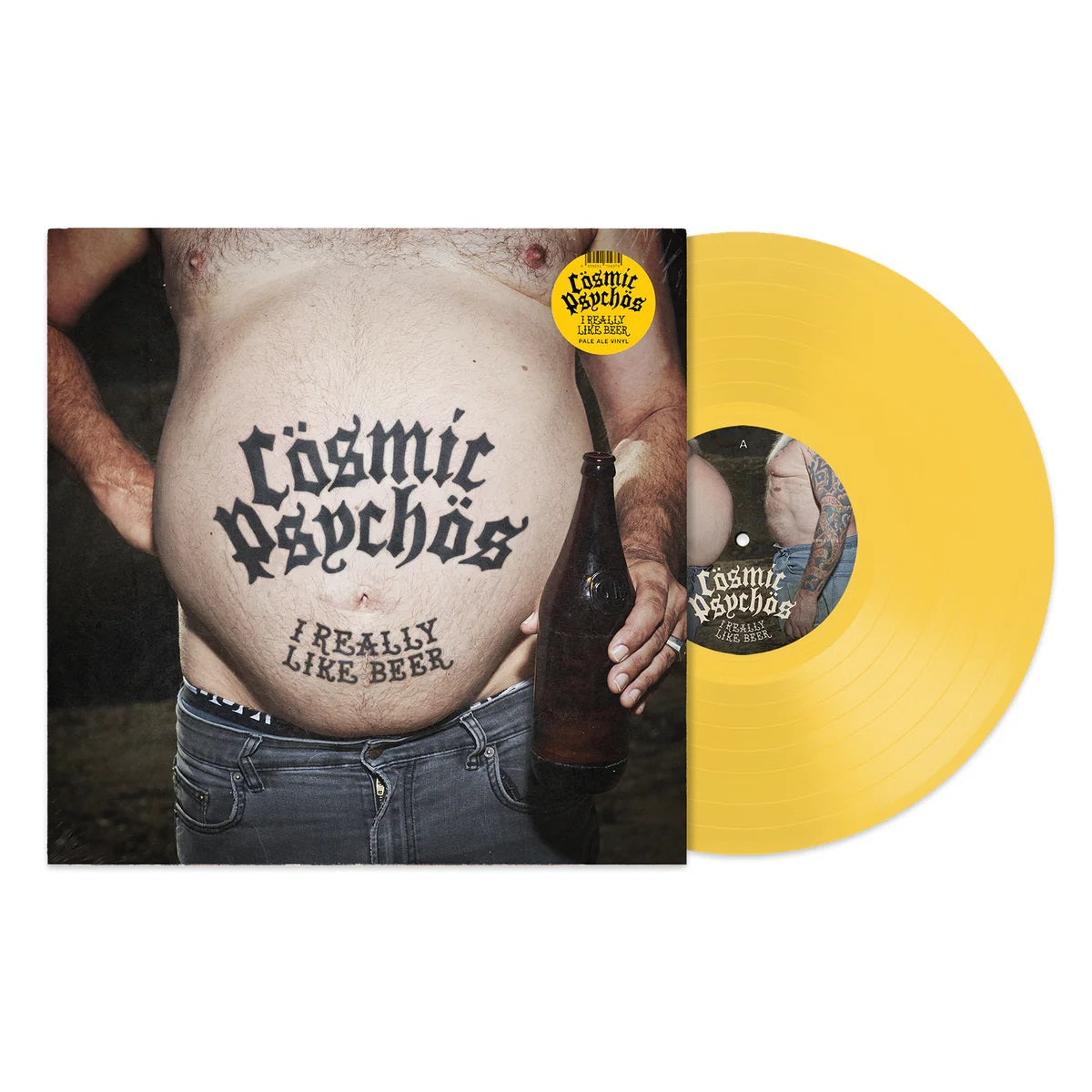 Cosmic Psychos - I Really Like Beer (Pale Ale vinyl) - Vinyl - New