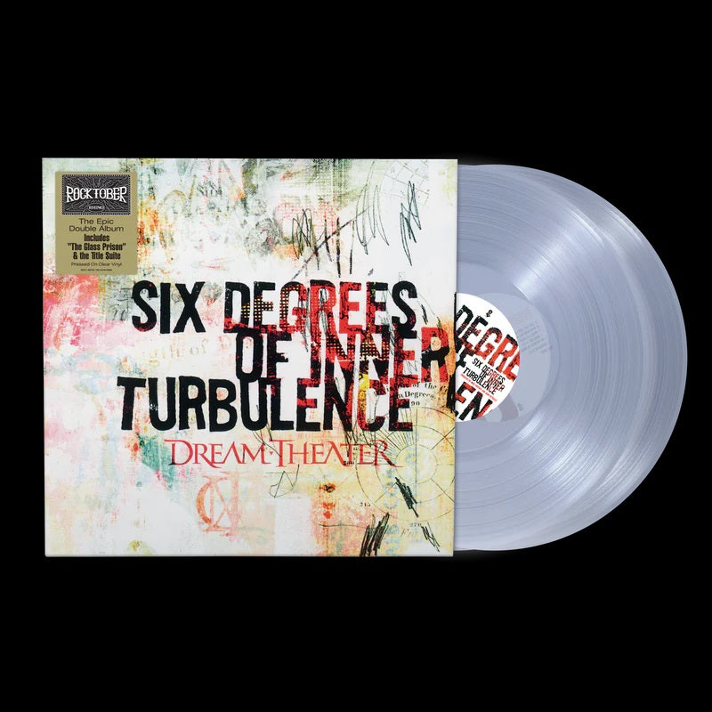 Dream Theater - Six Degrees Of Inner Turbulence (2025 2LP Clear vinyl gatefold reissue) - Vinyl - New