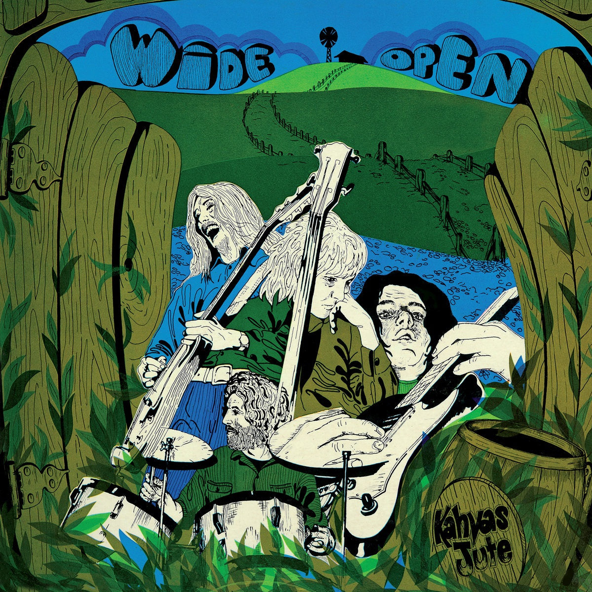 Kahvas Jute - Wide Open (2025 remastered gatefold reissue with download card) - Vinyl - New