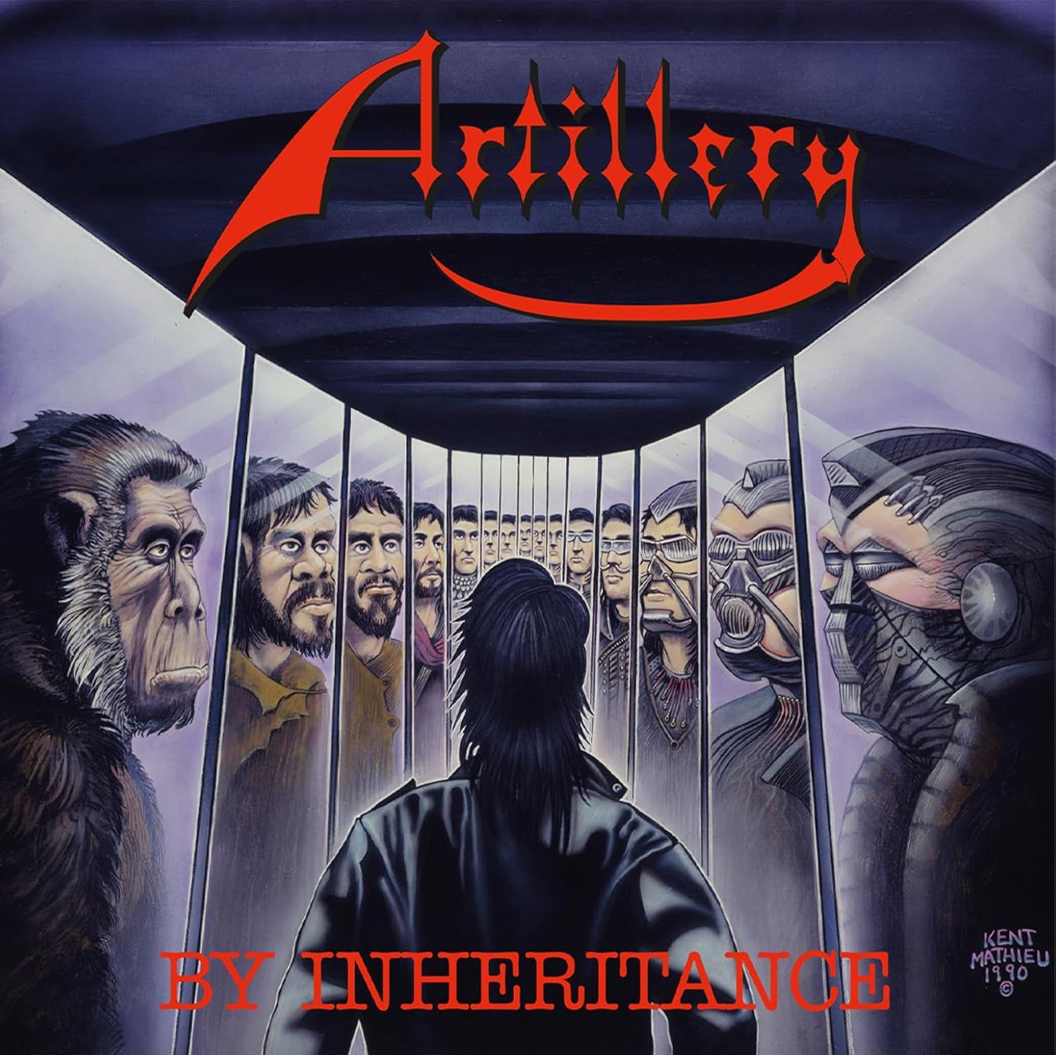 Artillery - By Inheritance (Ltd. Ed. 2025 180g Purple vinyl reissue - numbered ed. of 1000) - Vinyl - New