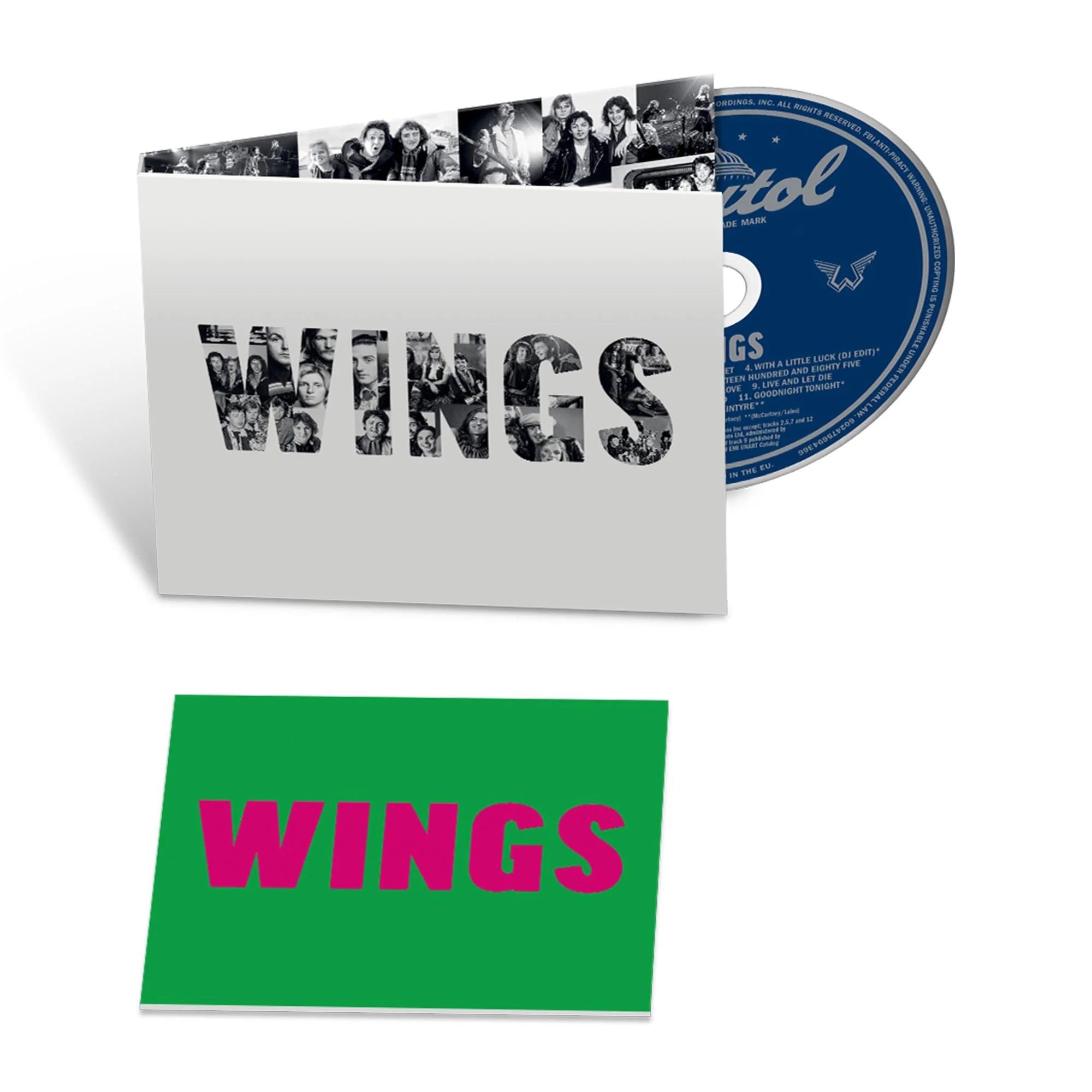 McCartney, Paul And Wings - Wings (2025 compilation) - CD - New