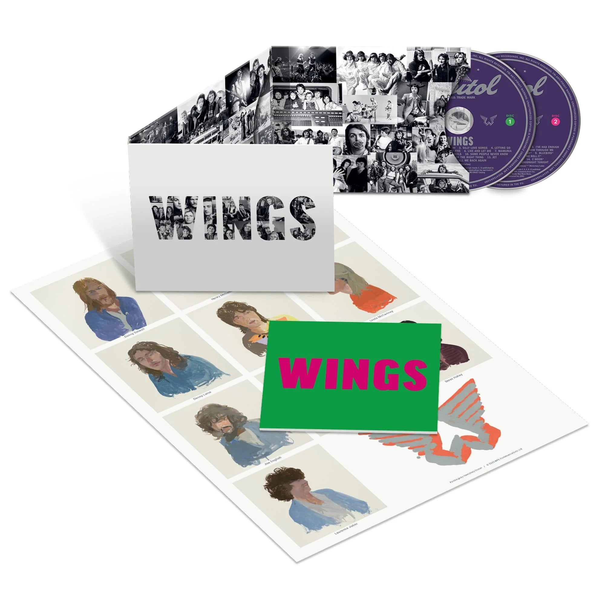 McCartney, Paul And Wings - Wings (2025 Deluxe Ed. 2CD compilation) - CD - New