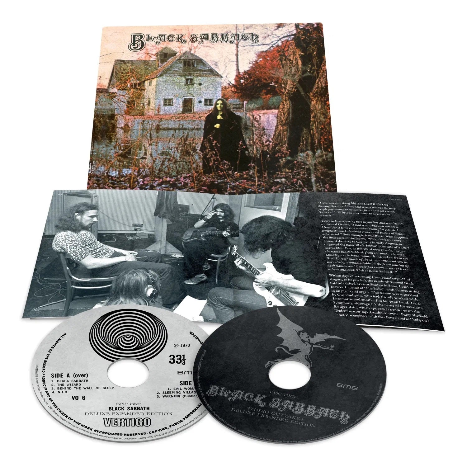 Black Sabbath - Black Sabbath (2025 Deluxe Ed. 2CD reissue) - CD - New