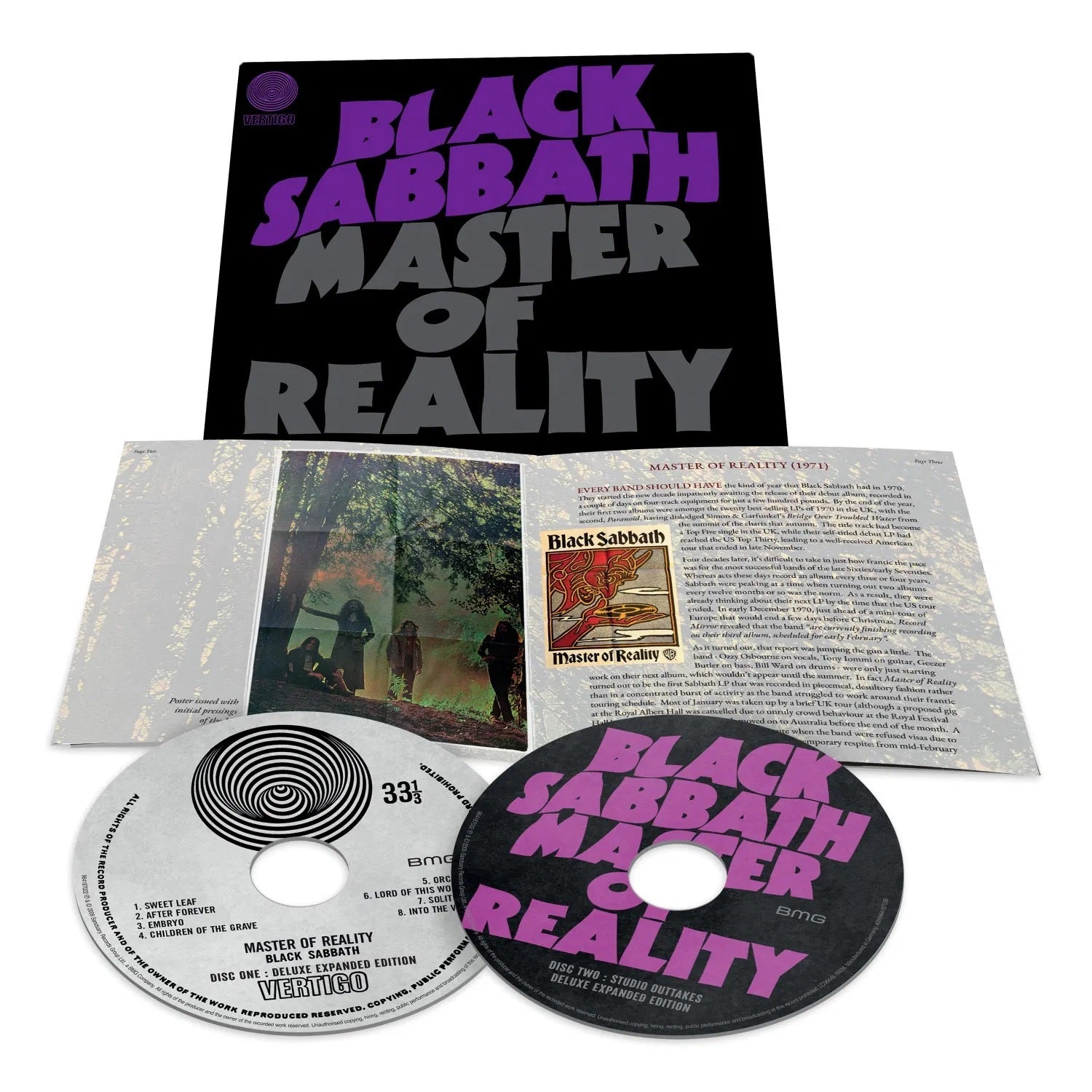 Black Sabbath - Master Of Reality (2025 Deluxe Ed. 2CD reissue) - CD - New