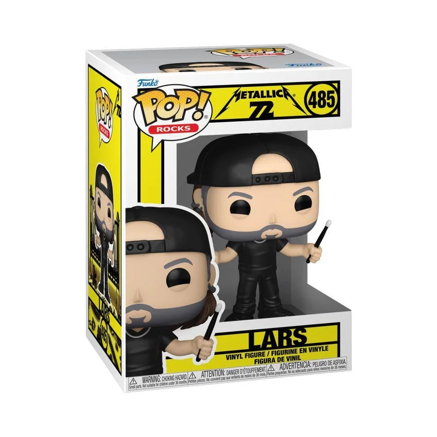 Metallica - Lars (72 Seasons) Pop! Vinyl