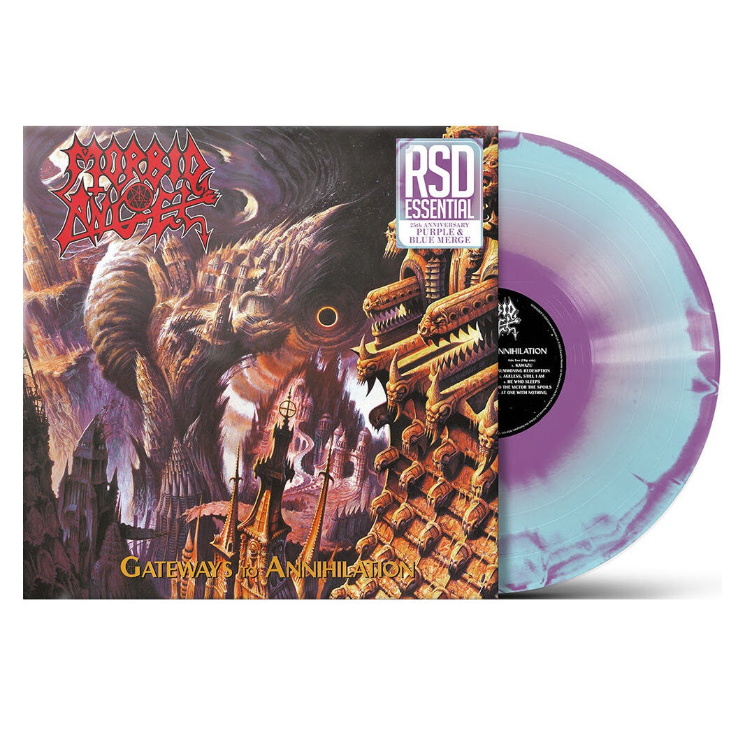Morbid Angel - Gateways To Annihilation (25th Anniversary 2025 RSD Essential Purple & Blue Merge vinyl reissue) - Vinyl - New