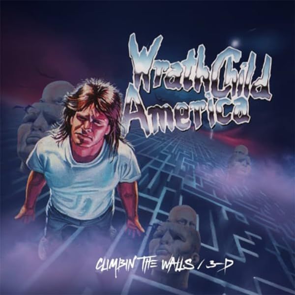 Wrathchild America - Climbin' The Walls/3-D (2025 2CD digipak reissue) - CD - New