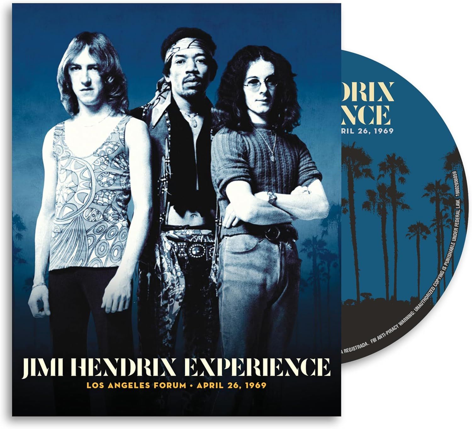 Hendrix, Jimi - Los Angeles Forum: April 26, 1969 (2025 Blu-Ray Audio reissue) (RB) - Blu-Ray - Music