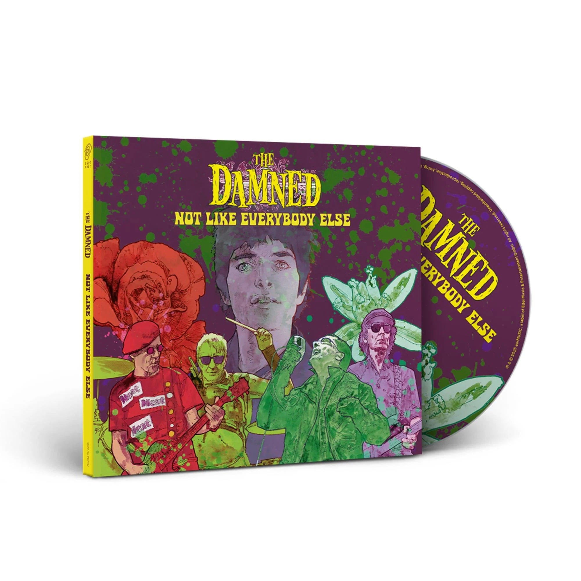 Damned - Not Like Everybody Else - CD - New - PRE-ORDER