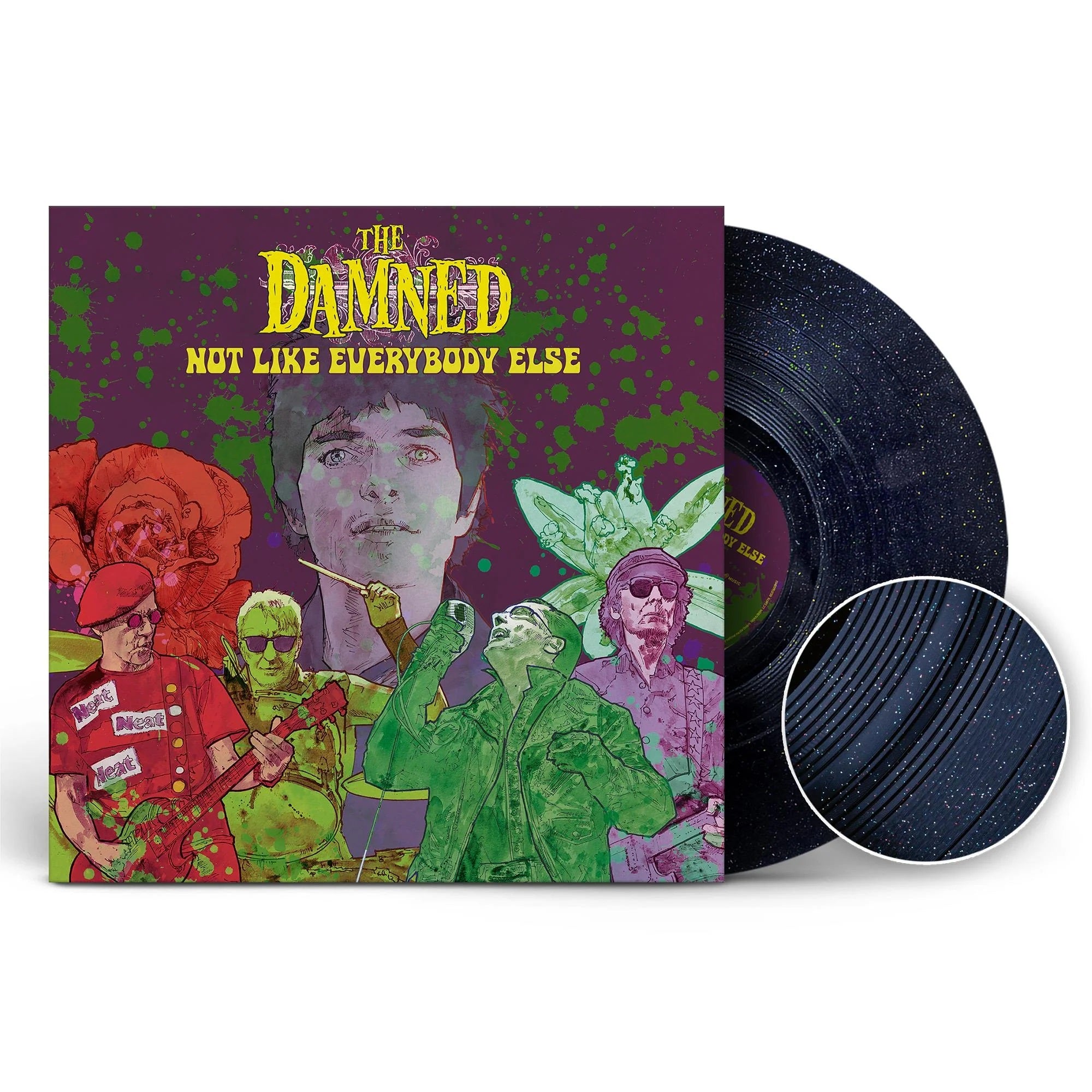 Damned - Not Like Everybody Else (Ltd. Ed. Rainbow Sparkle vinyl) - Vinyl - New - PRE-ORDER