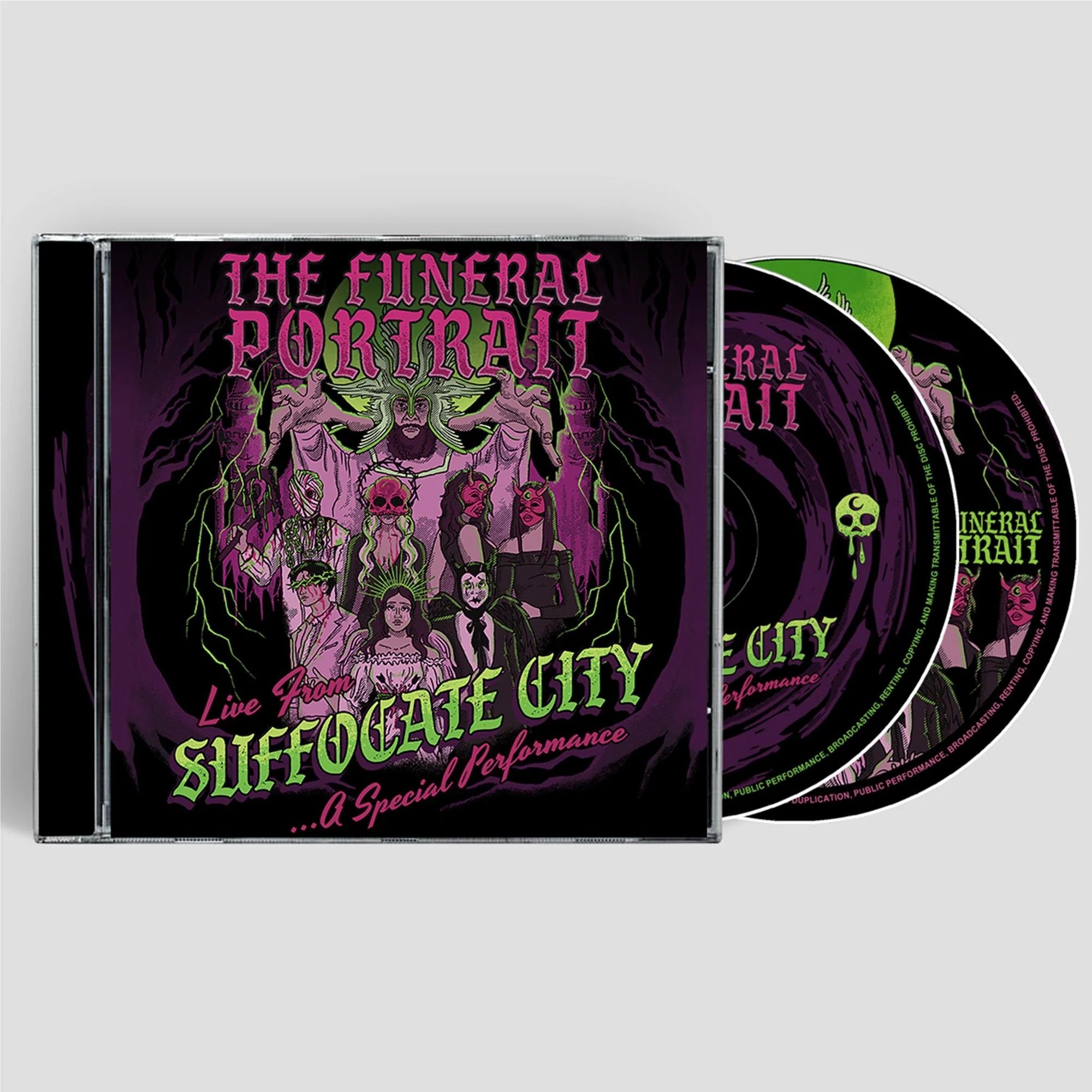 Funeral Portrait - Live From Suffocate City (CD/Blu-Ray) - CD - New - PRE-ORDER