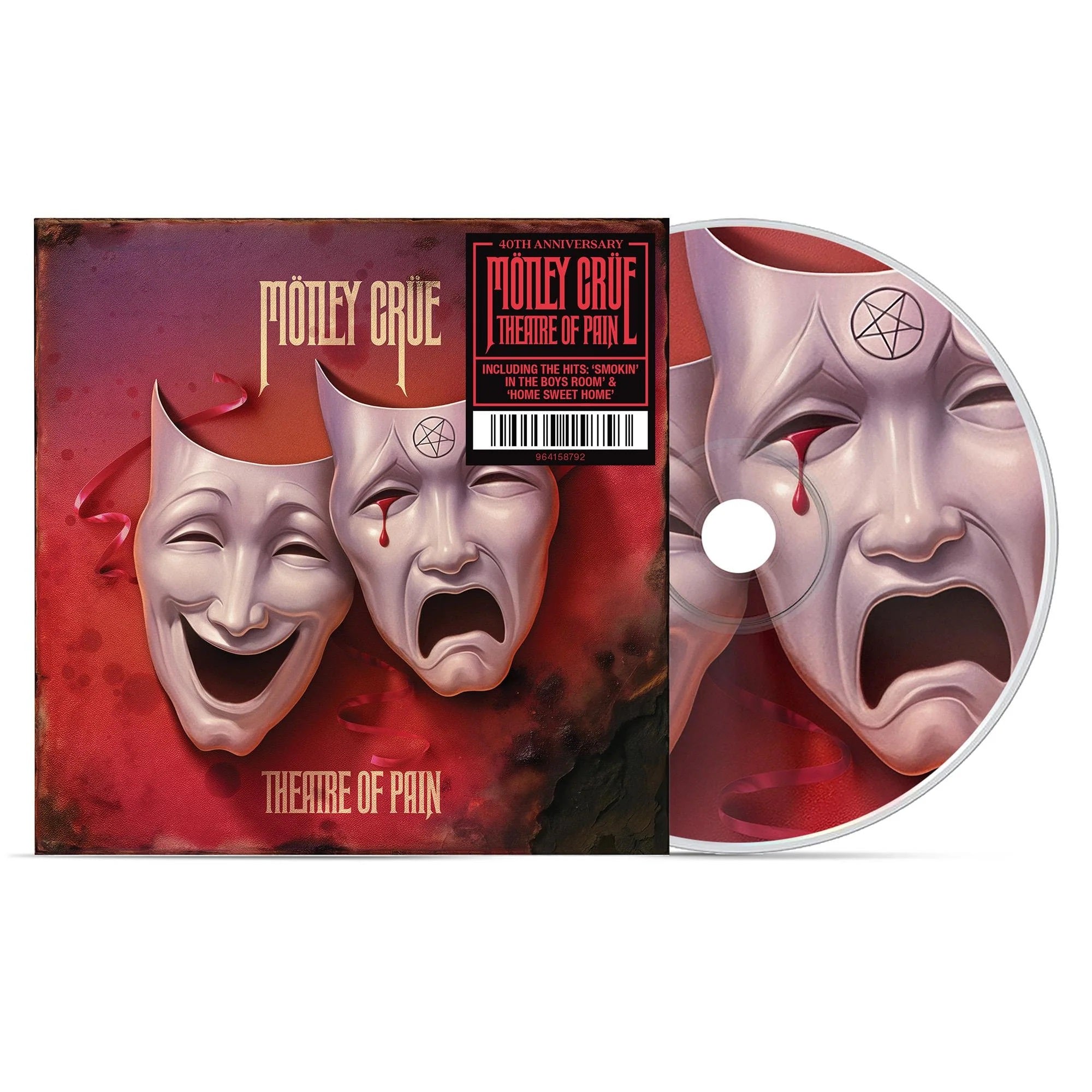 Motley Crue - Theatre Of Pain (40th Anniversary reissue) - CD - New - PRE-ORDER