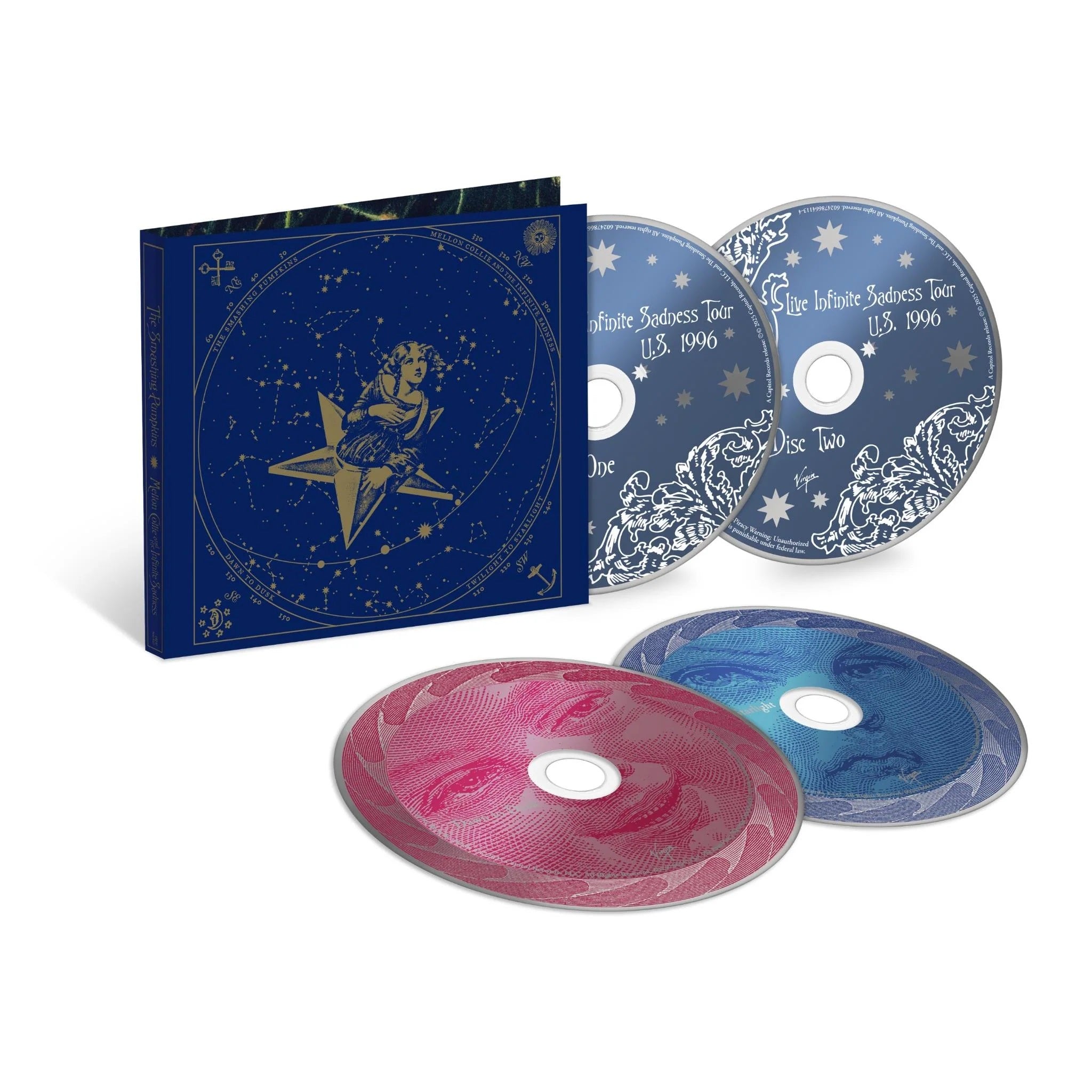 Smashing Pumpkins - Mellon Collie & The Infinite Sadness (30th Anniversary Ed. 4CD reissue) - CD - New - PRE-ORDER