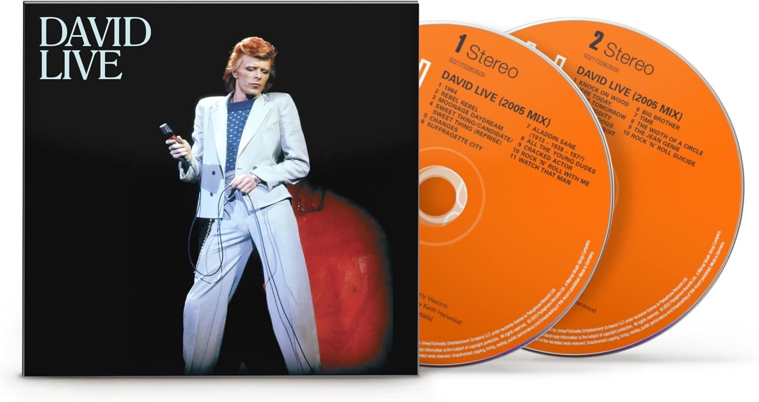 Bowie, David - David Live: David Bowie At The Tower Philadelphia (2005 Mix) (2025 2CD digipak reissue) - CD - New
