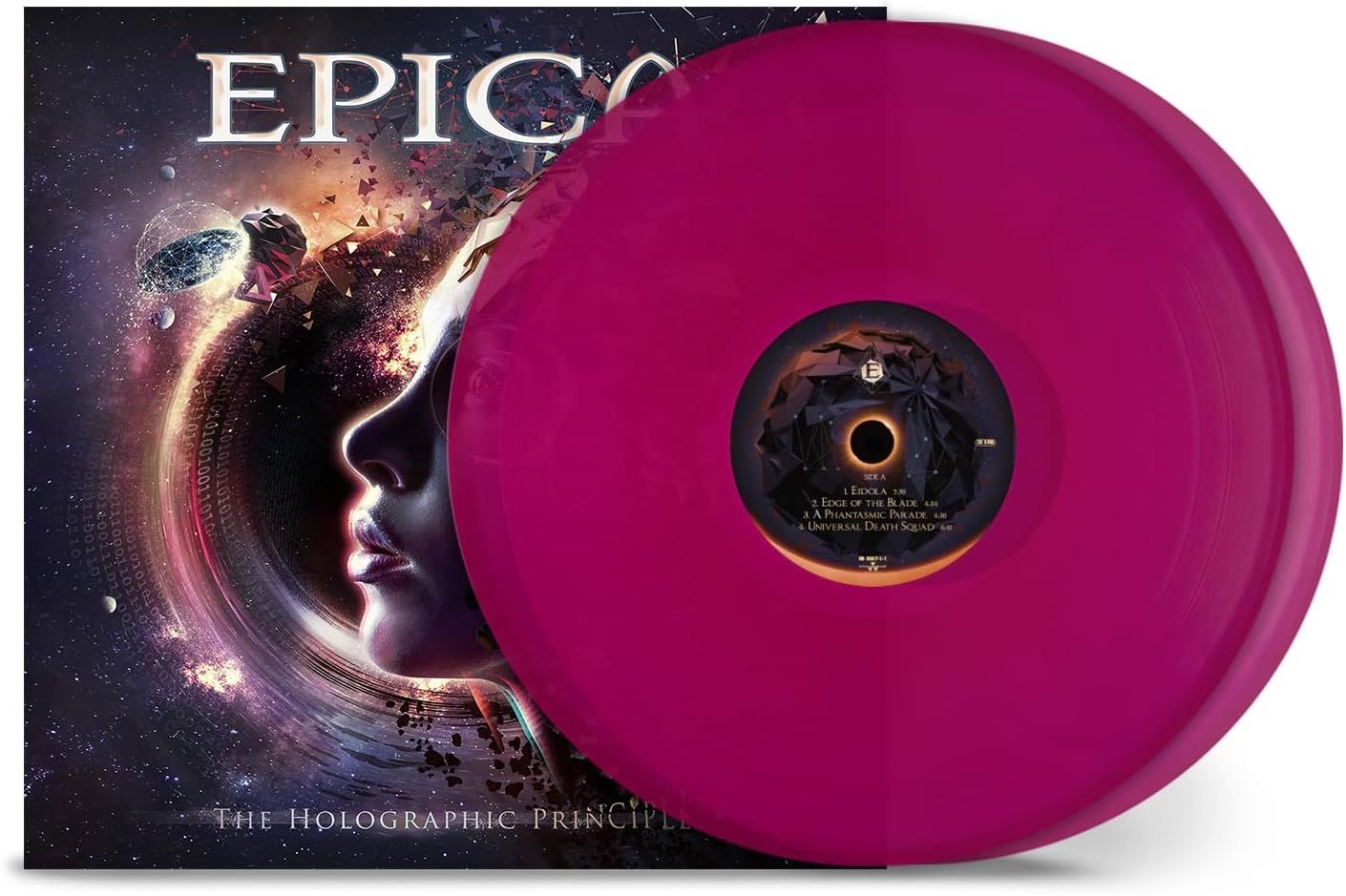 Epica - Holographic Principle, The (2025 2LP Transparent Magenta vinyl gatefold reissue) - Vinyl - New