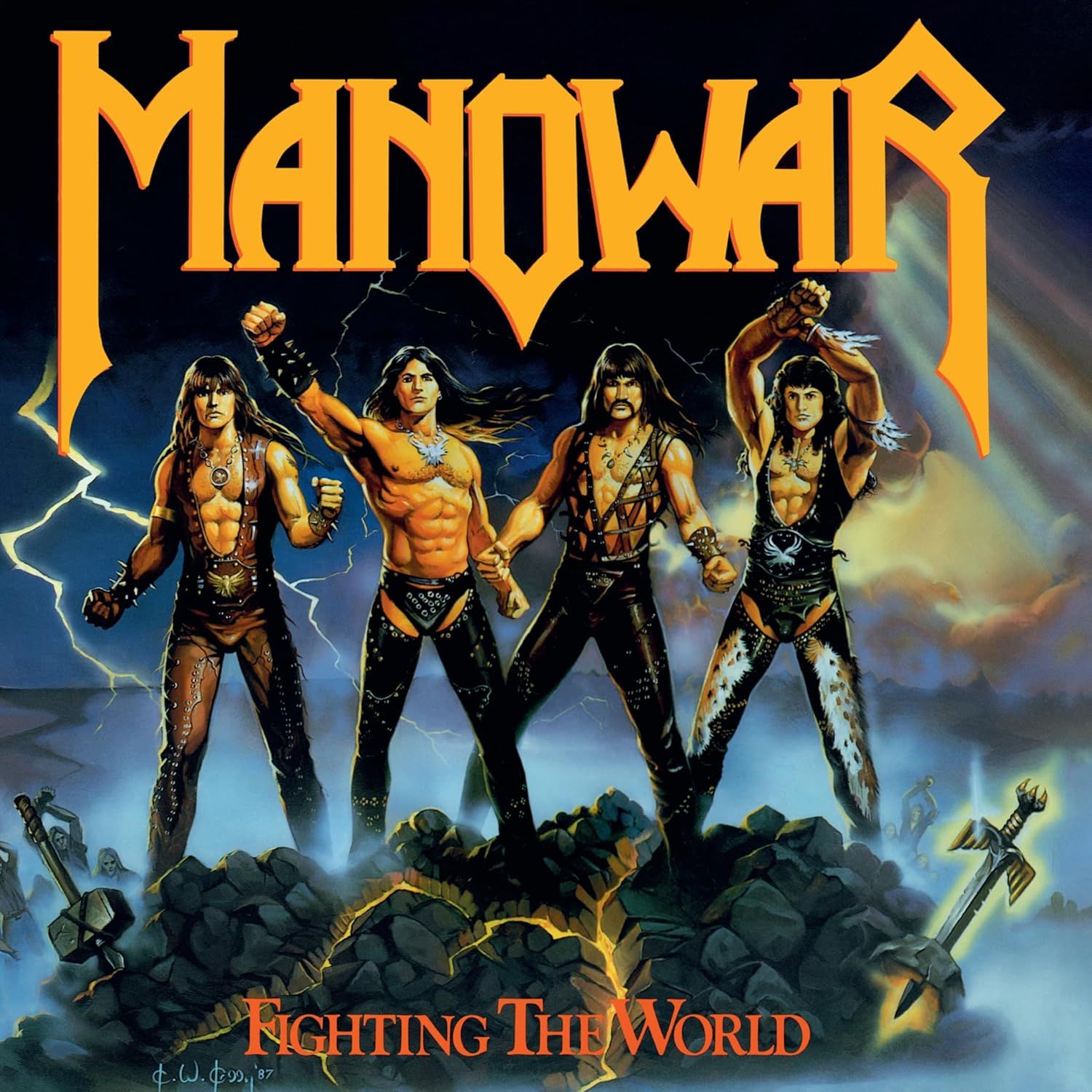 Manowar - Fighting The World (2025 reissue) - CD - New