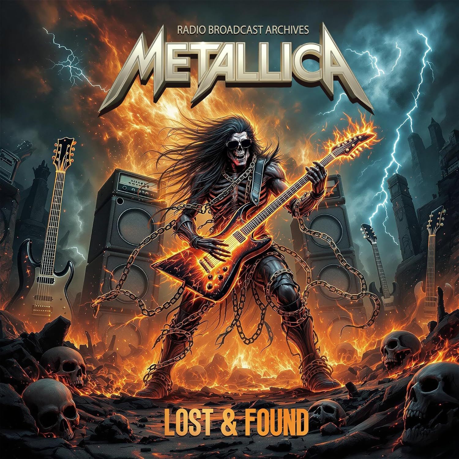 Metallica - Lost & Found: Radio Broadcast Archives (Transparent vinyl) - Vinyl - New