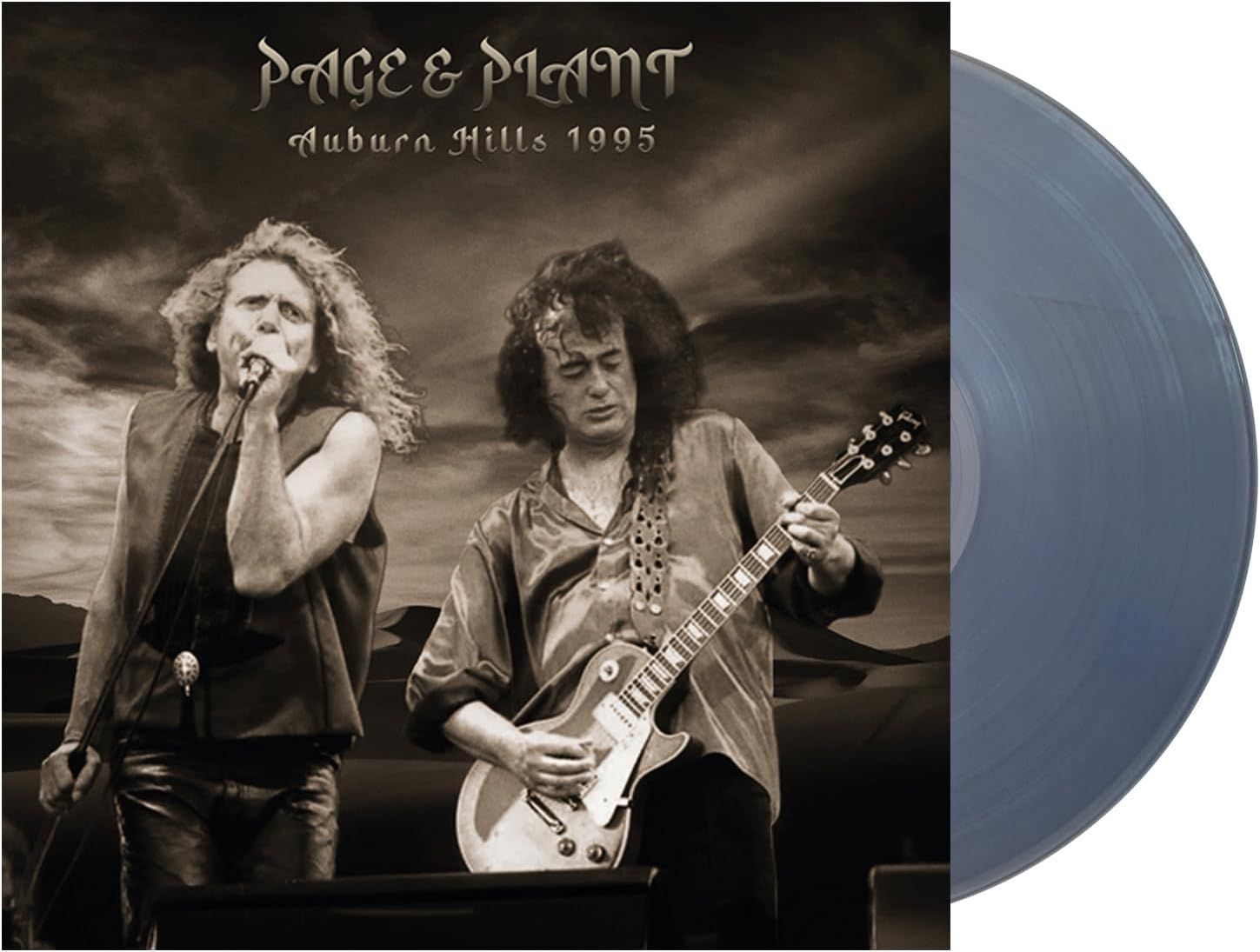 Page & Plant - Auburn Hills 1995 (Clear vinyl gatefold) - Vinyl - New