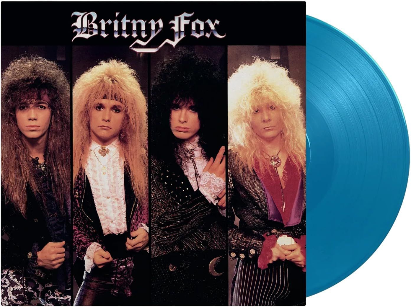 Britny Fox - Britny Fox (Ltd. Ed. 2025 180g Blue vinyl reissue - numbered ed. of 750) - Vinyl - New